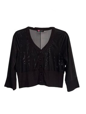 Kancy Kole V-Neck Button Front Cardigan